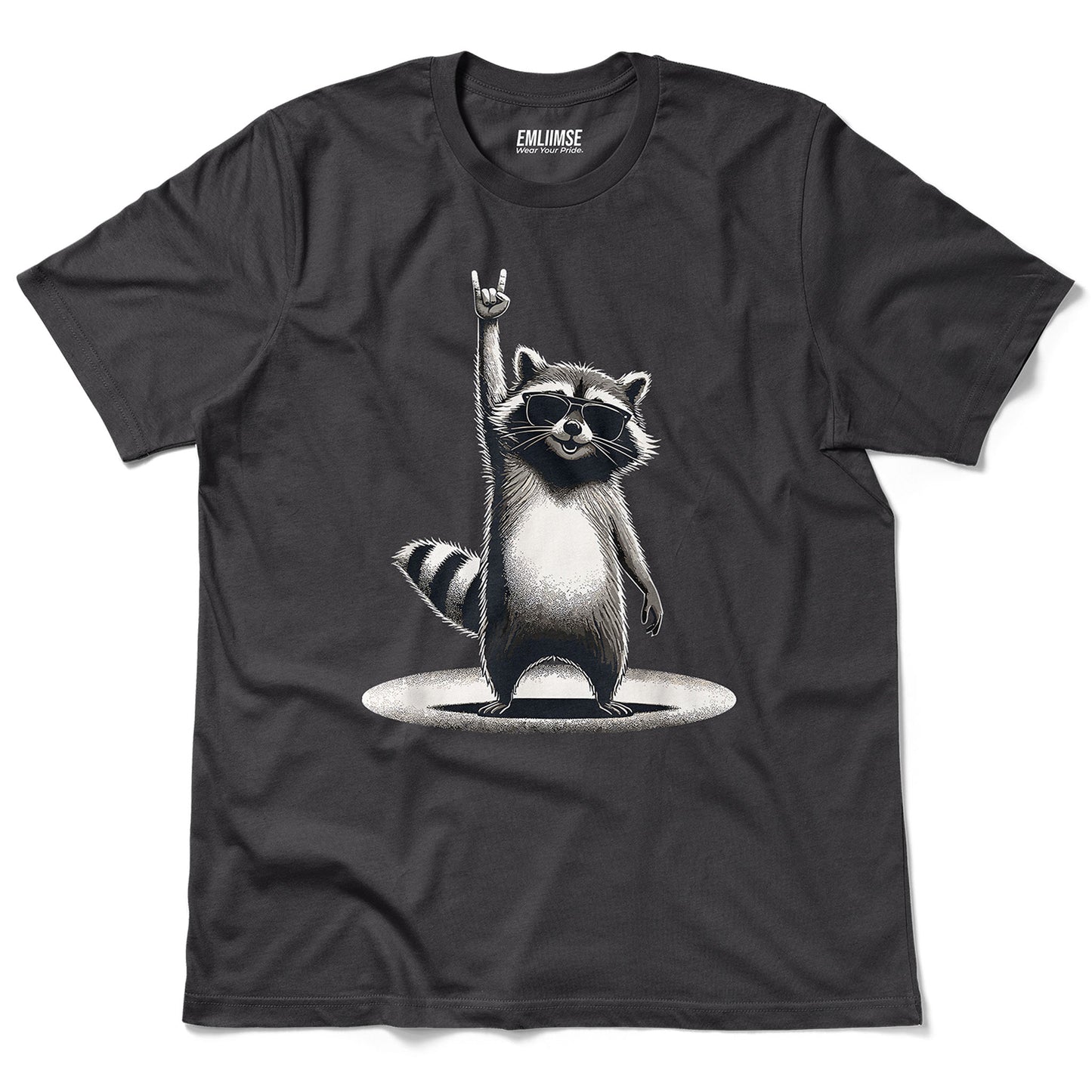 Rock On Raccoon V3 T-Shirt