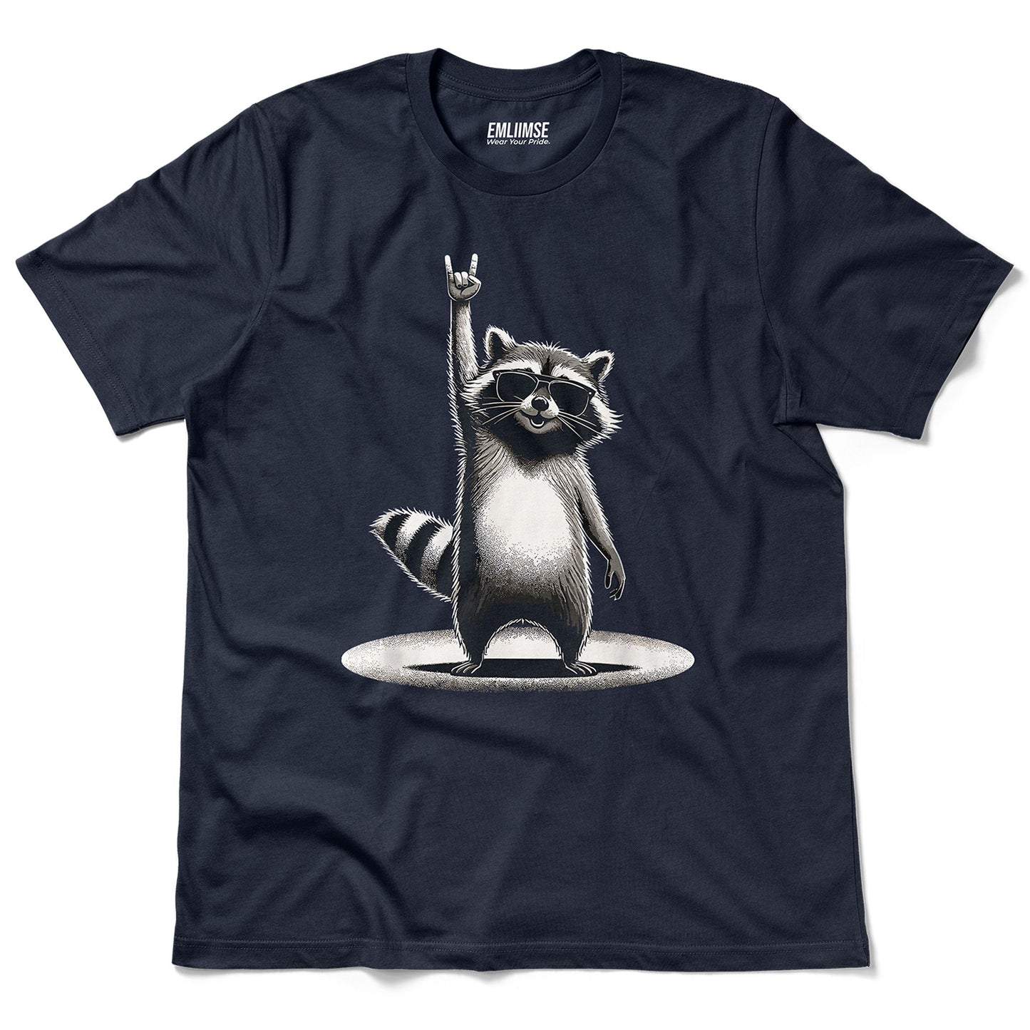 Rock On Raccoon V3 T-Shirt