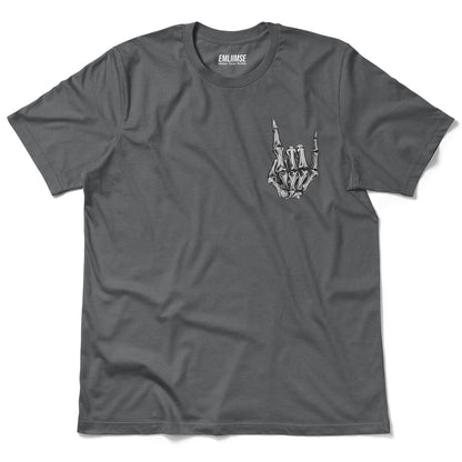 Rock On Skeleton Hand T-Shirt