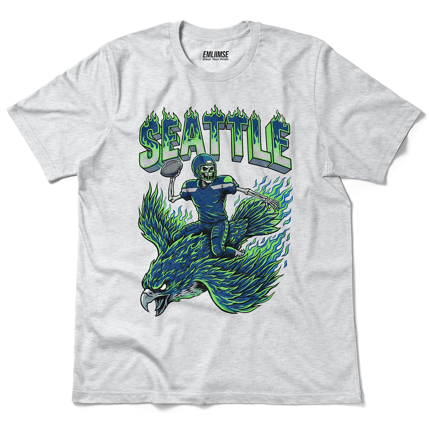 Seattle Skeleton V1 T-Shirt