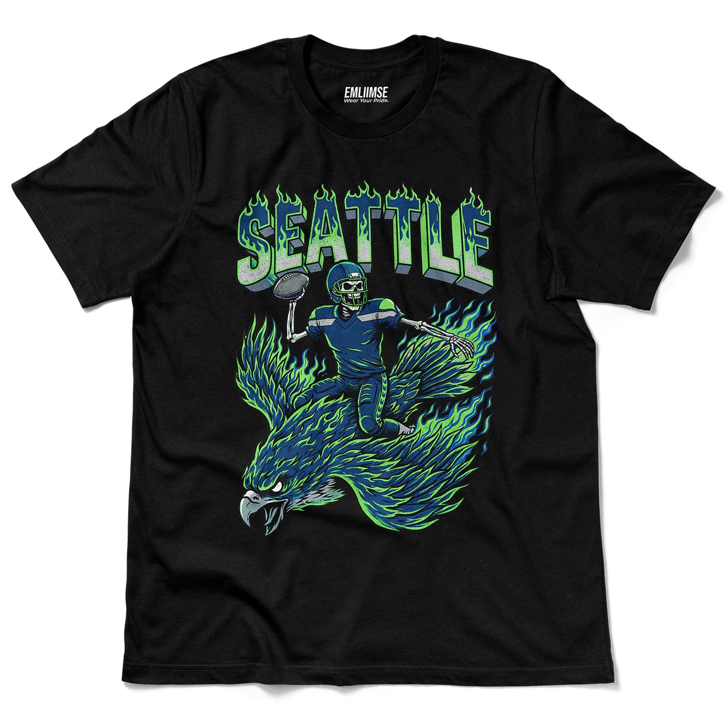 Seattle Skeleton V1 T-Shirt