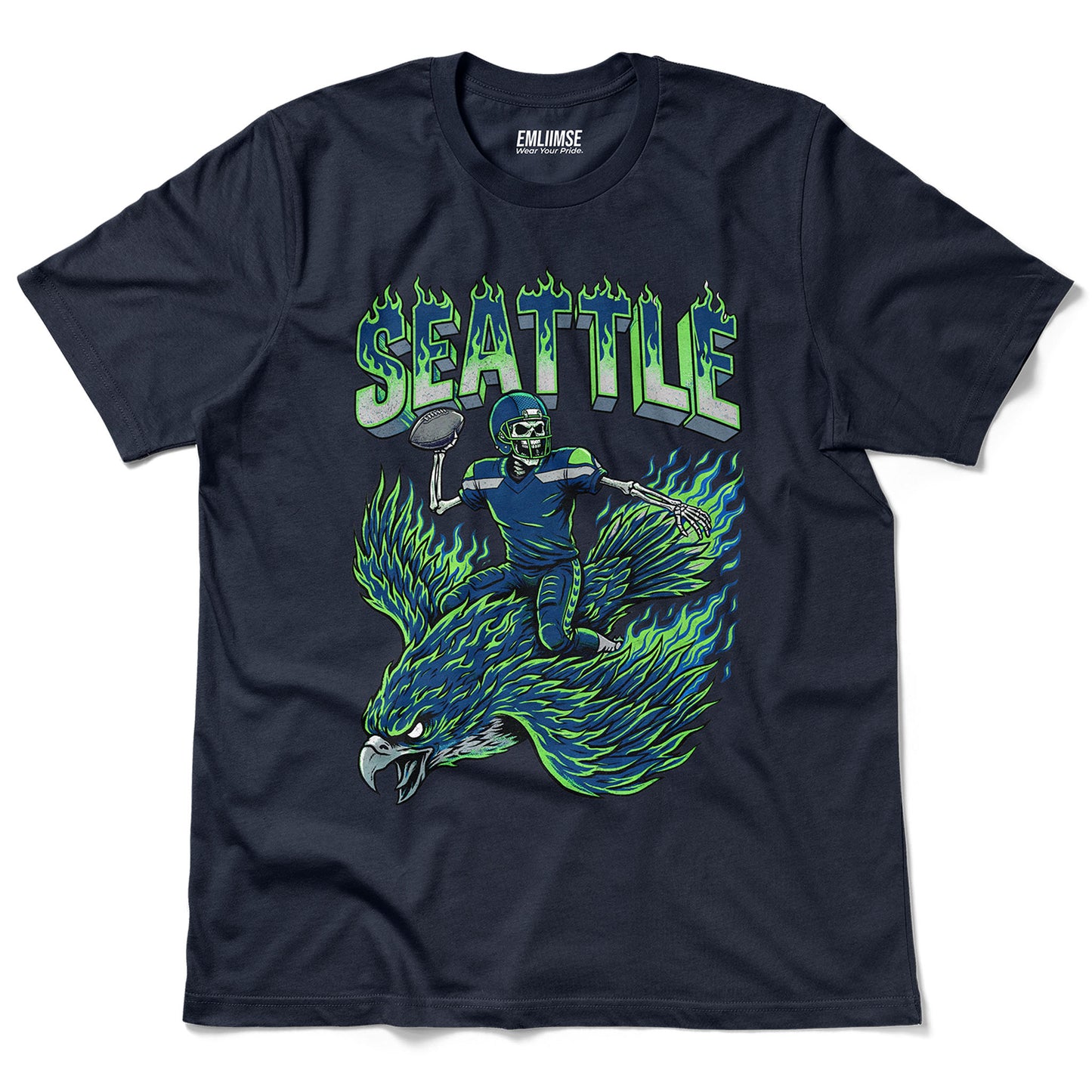 Seattle Skeleton V1 T-Shirt