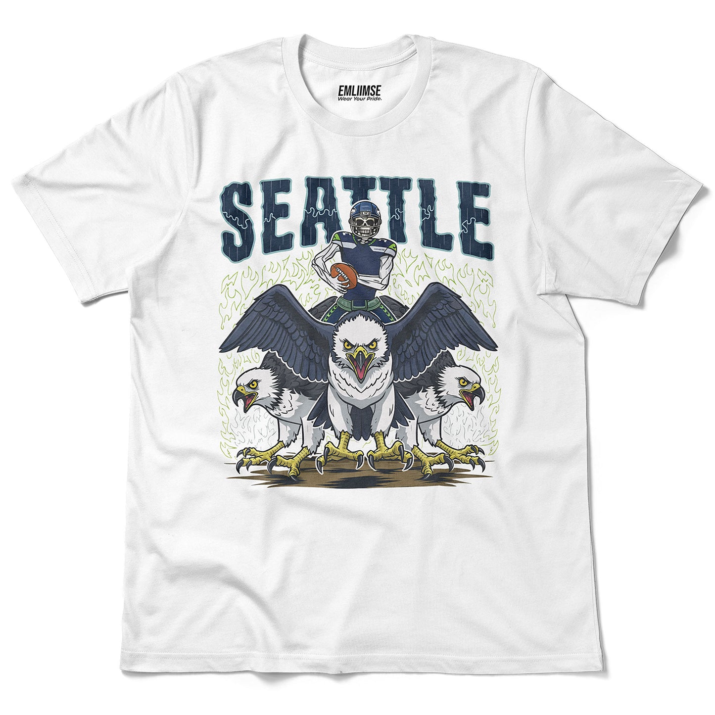 Seattle Skeleton V2 T-Shirt