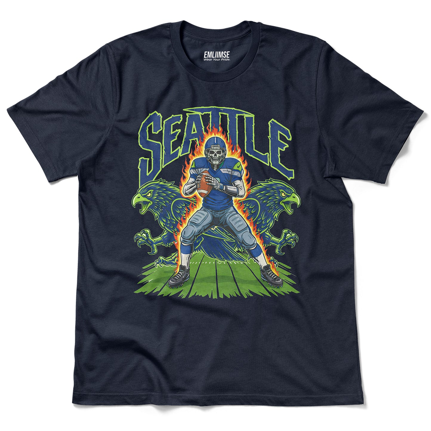 Seattle Skeleton V3 T-Shirt